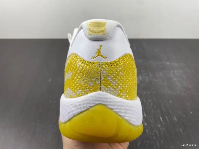 Low Jordan Air Yellow AH7860-107 WMNS Snakeskin 11 0425